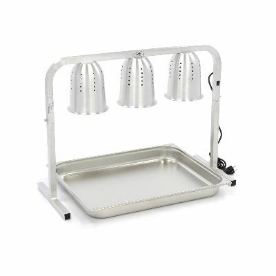 Trojitá ohřívací lampa - včetně 3 lamp - včetně 1 x 2/1 GN nádoby
