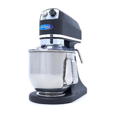 Planetární mixér - 7 l - do 2 kg těsta - černá matná