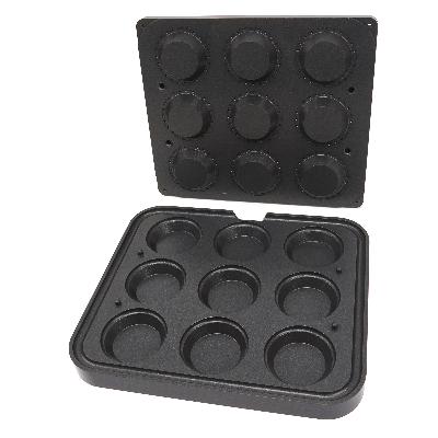 Forma na tartaletky - kulatá - 89/65 mm - 9 kusů