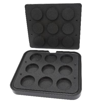 Forma na tartaletky - válec - 80 mm - 9 kusů