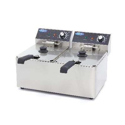 Fritéza 2 x 8 l - dvojitý koš Maxima
