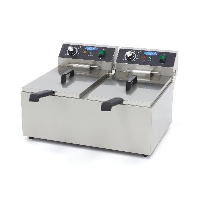 Fritéza 2 x 11 l - dvojitý koš Maxima