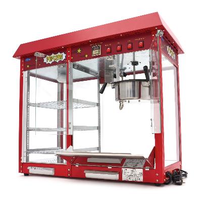 Popcornovač - 150gr - s ohřívací vitrínou