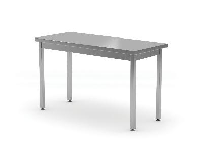 Centrální stůl bez police – šroubovaný, HENDI, Profi Line, 800x600x(H)850mm