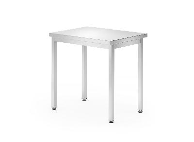 Centrální stůl, šroubový, HENDI, Kitchen Line, 800x600x(H)850mm