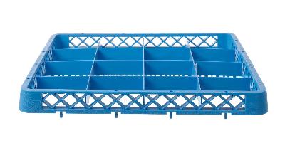 Nástavba na koš 500 x 500 mm, HENDI, 16 přihrádek 112x112 mm, 500x500x(H)45mm 877531