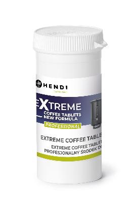 Extreme Coffee Tablets nová receptura profesionální čisticí prostředek pro kávovary, HENDI, 25 tablet