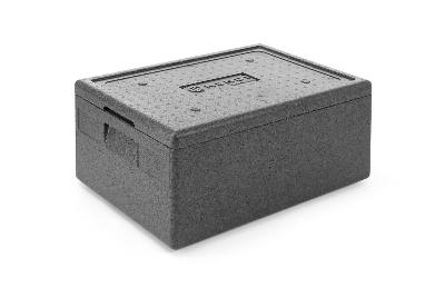 Tepelnoizolační nádoba, HENDI, Kitchen Line, GN 1/1, 40L, Černá, 600x400x(H)283mm 707746