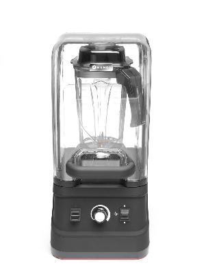 Barový mixér se zvukovým krytem, HENDI, 2,5L, Černá, 220-240V/1680W, 250x300x(H)540mm