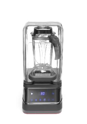 Digitální barový mixér se zvukovým krytem, HENDI, 2,5L, Černá, 220-240V/1680W, 250x300x(H)546mm