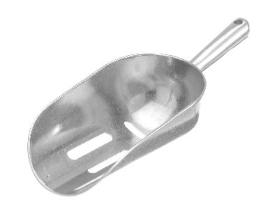 Lopatka na led s perforací, BarUp, 0,35L, 220x80mm