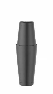 Shaker Tin-on-Tin Boston, BarUp, 0,8L, Černá, ⌀90mm