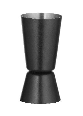 Barmanská odměrka - jigger 25/35 ml, BarUp, Černá, ⌀40x(H)75mm