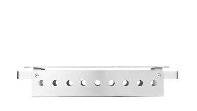 Ohřívač jídel s 2 držáky na svíčky, HENDI, 330x180x(H)65mm 463000