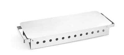 Ohřívač jídel s 3 držáky na svíčky, HENDI, 450x180x(H)65mm 3 hořáky 463109