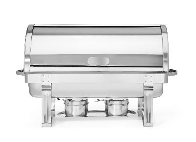 Chafing, ohřívač Rolltop GN 1/1, HENDI, 9L, 590x340x(H)400mm Roll-Top 470206