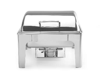Chafing, ohřívač GN 2/3 satinovaný, HENDI, 6L, 395x405x(H)320mm ProfiLine 470237