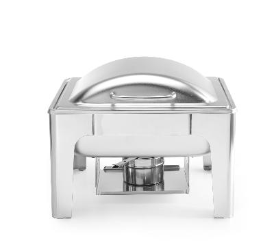 Chafing, ohřívač GN 1/1 satinovaný, HENDI,  4L, 365x370x(H)280mm ProfiLine 470268