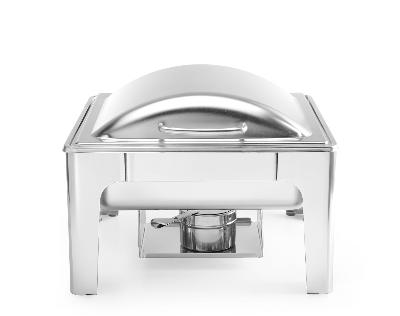 Chafing, ohřívač GN 2/3 satinovaný, HENDI, 6L, 395x430x(H)290mm ProfiLine 470275