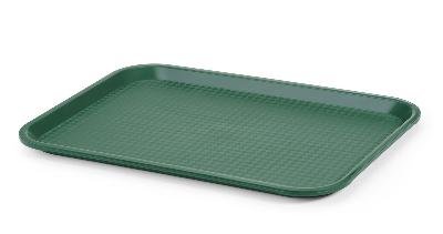 Polypropylenový podnos Fast Food – střední, AmerBox, Zelená, 305x415x(H)20mm Zelená, 305x415x(H)20mm