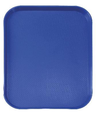Polypropylenový podnos Fast Food – malý, AmerBox, Modrá, 265x345x(H)20mm Modrá, 265x345x(H)20mm