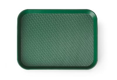 Polypropylenový podnos Fast Food – malý, AmerBox, Zelená, 265x345x(H)20mm Zelená, 265x345x(H)20mm