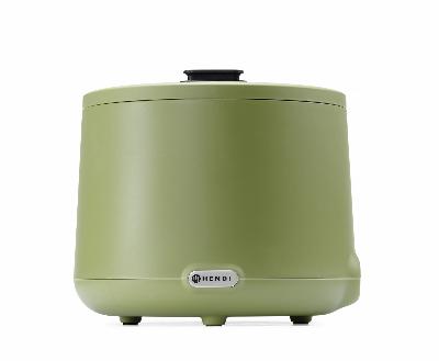 Konvice na polévku UNIQ, HENDI, navrhl Robert Bronwasser, 8L, Zelená, 220-240V/500W, ⌀365x(H)325mm zelený, Kód: 860540