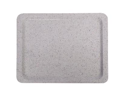 Polyesterový tác pro samoobslužné restaurace, AmerBox, GN 1/1, žula, 530x325mm GN 1/1, 530x325mm