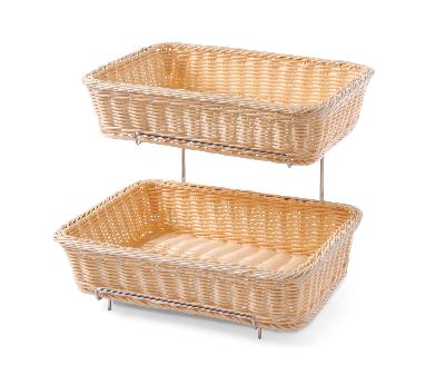 Obdélníkový koš na pečivo GN 1/2, HENDI, 360x280x(H)290mm GN 1/2 561201