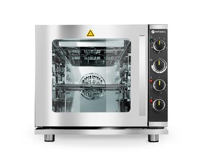 Horkovzdušná parní trouba s grilem 4x GN 2/3, HENDI, Světlešedá, 230V/3000W, 625x585x(H)590mm Kód: 225929