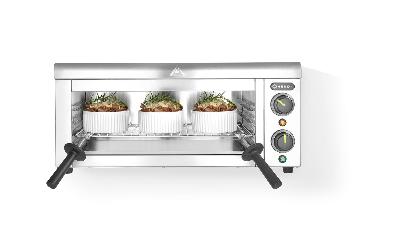 Opekač s možností nástěnné montáže, HENDI, 230V/2000W, 610x450x(H)275mm 264119