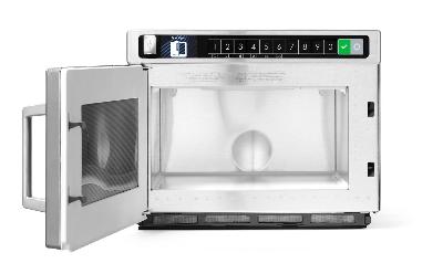 Mikrovlnná trouba MENUMASTER 2300/1400 W, 17 l, 100 programů, HENDI, 17L, 230V/2300W, 419x578x(H)343mm 17L, 100 programů, 2 magnetrony, 2300W/1400 W