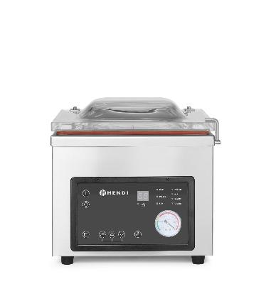 Komorová vakuová balička, HENDI, Profi Line, Svařovací lišta 260 mm, 230V/370W, 330x480x(H)360mm