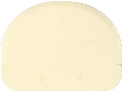 Polokulatá cukrářská stěrka – sada 6 ks, HENDI, 6 ks, 120x88mm pružná 554166
