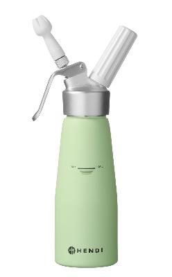 Láhev na šlehačku, HENDI, 0,5L, Pastelově zelená, ⌀80x(H)260mm 0,5L, zelená, Kód: 975879
