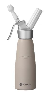 Láhev na šlehačku, HENDI, 0,5L, Taupe, ⌀80x(H)260mm 0,5L, tyrkysová, Kód: 975893