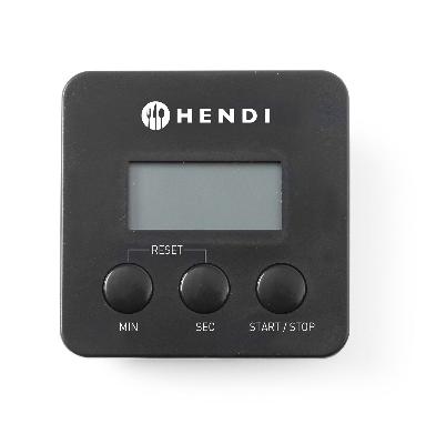 Kuchyňský časovač – digitální, HENDI, 67x20x(H)67mm Digitální 271155