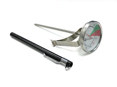 Teploměr na napěnění mléka, HENDI, ⌀44x(H)140mm na mléko 271247