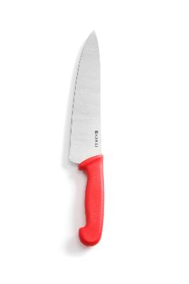 Nože HACCP červené barvy – na surové maso, HENDI, Červená, (L)385mm červené, Kód: 842720