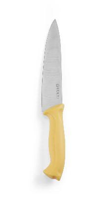 Nůž na vaření, HENDI, Žlutá, (L)320mm žlutý, Kód:  842638
