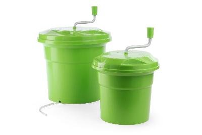 Odstředivka na salát, HENDI, 12L, Zelená, ⌀335x(H)430mm Kód: 222553