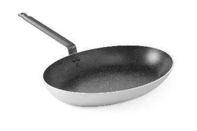 Pánev na ryby – oválná, HENDI, 280x400x(H)55mm Indukční Marble Professional 627716
