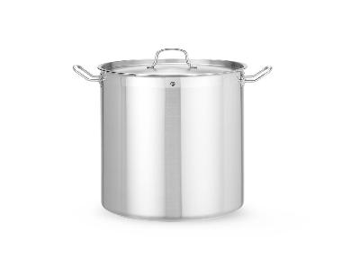 Vysoký hrnec na omáčky - s víkem, HENDI, Profi Line, 36,5L, ⌀360x(H)360mm ProfiLine 832707