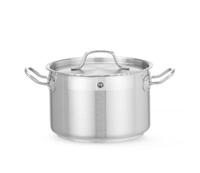 Střední hrnec – s poklicí, HENDI, Profi Line, 4L, ⌀200x(H)130mm ProfiLine 831205