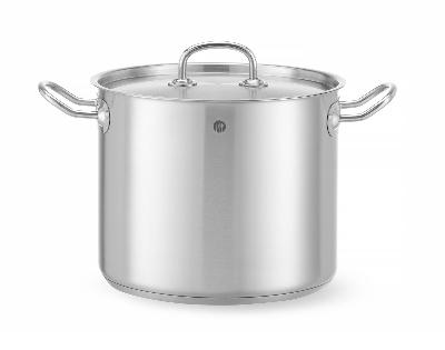 Vysoký hrnec – s poklicí, HENDI, Kitchen Line, 9L, ⌀240x(H)200mm KitchenLine 837306