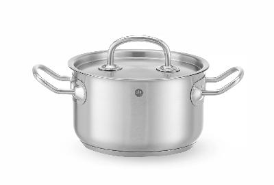 Střední hrnec – s poklicí, HENDI, Kitchen Line, 1,8L, ⌀160x(H)95mm KitchenLine 836101