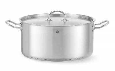 Varný hrnec nízký – s víkem, HENDI, Kitchen Line, 11,9L, ⌀320x(H)150mm KitchenLine 836040