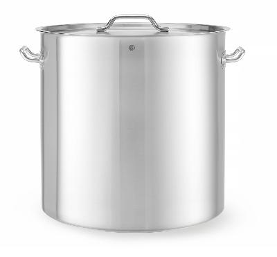 Hrnec – vysoký – s poklicí, HENDI, Budget Line, 98L, ⌀500x(H)500mm 835104 BudgetLine