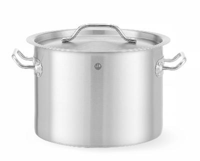 Střední hrnec – s poklicí, HENDI, Budget Line, 9L, ⌀250x(H)180mm 832820 BudgetLine