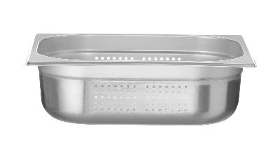 Nádoba GN 1/2 perforovaná, HENDI, Kitchen Line, GN 1/2, 6,5L, (H)100mm kód 807330, KitchenLine